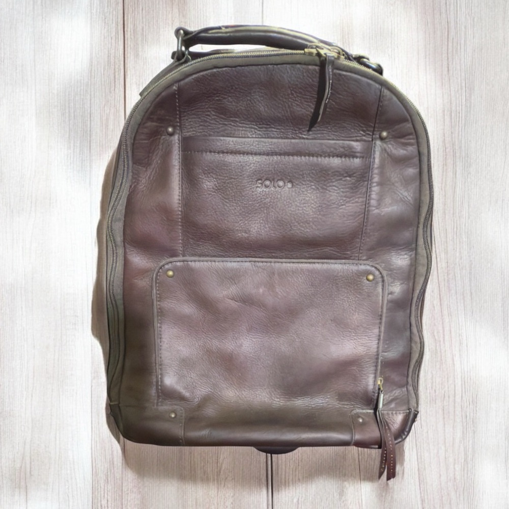 Solo Pleather 15.6" Computer Backpack